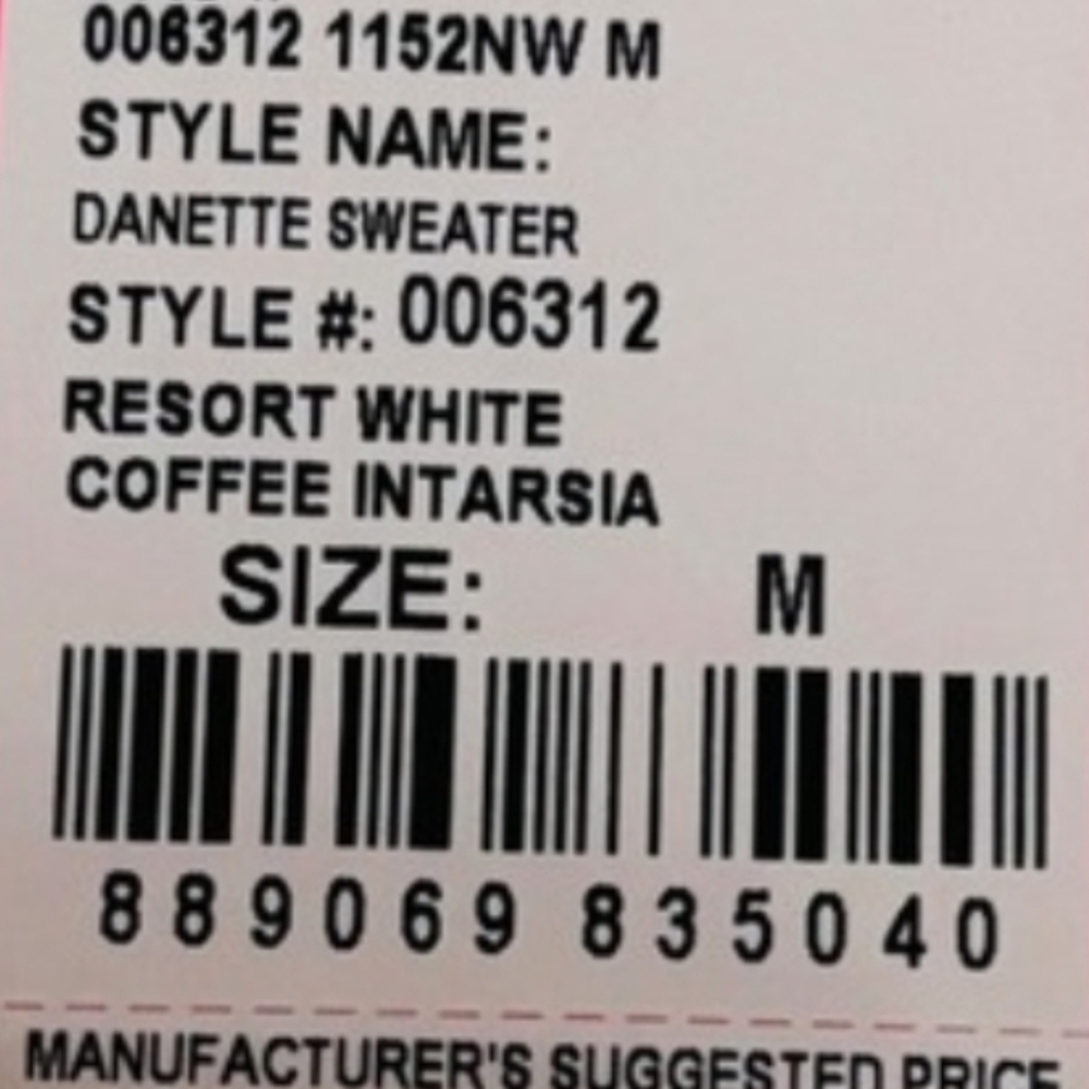 NWOT Lilly Pulitzer Vibrant Danette Sweater - Picture 6 of 6